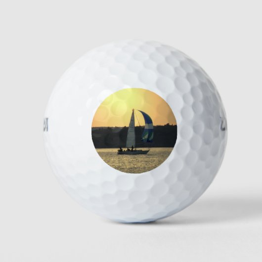 Zeilen Golfballen (Voorkant)