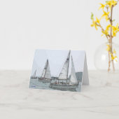 Zeilen--het denken aan u kaart (Gele Bloem)