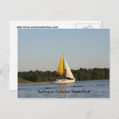 Zeilen in Codorus Briefkaart (Voorkant / Achterkant)