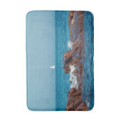 Zeilen in de Atlantische Oceaan Badmat (Voorkant Verticaal)