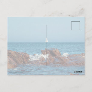 Zeilen in de Atlantische Oceaan Briefkaart