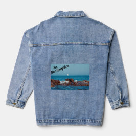 Zeilen in de Atlantische Oceaan Denim Jacket