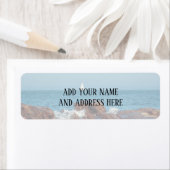 Zeilen in de Atlantische Oceaan Etiket (Insitu)