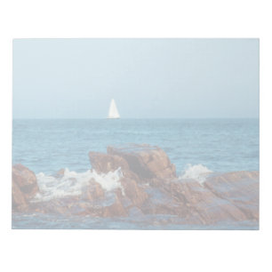 Zeilen in de Atlantische Oceaan Notitieblok