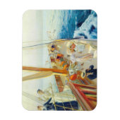 Zeilen in de Middellandse Zee Magneet (Verticaal)