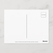 Zeilen in de Stille Oceaan Briefkaart (Achterkant)