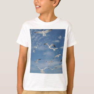 Zeilen in de vlucht t-shirt