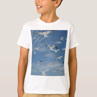 Zeilen in de vlucht t-shirt