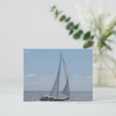 Zeilen in het Caribisch gebied Briefkaart (Staand voorkant)