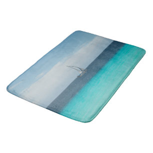Zeilen in het Caribisch Zee #1 #ocean #wall #art Badmat