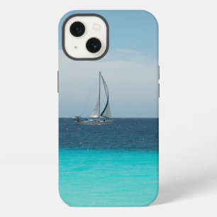 Zeilen in het Caribisch Zee #1 #ocean #wall #art iPhone 13 Hoesje