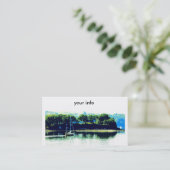 zeilen in het paradijs visitekaartje (Staand voorkant)