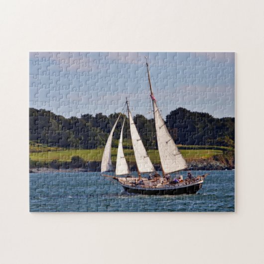 Zeilen in Newport, Rhode Island, VS Legpuzzel (Horizontaal)