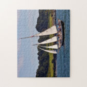 Zeilen in Newport, Rhode Island, VS Legpuzzel (Verticaal)