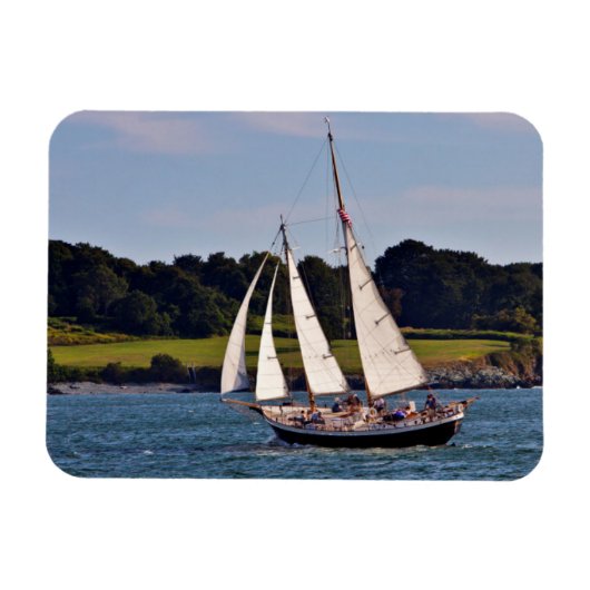 Zeilen in Newport, Rhode Island, VS Magneet (Horizontaal)