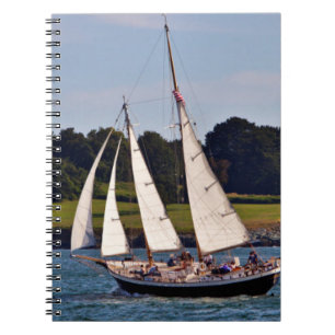 Zeilen in Newport, Rhode Island, VS Notitieboek