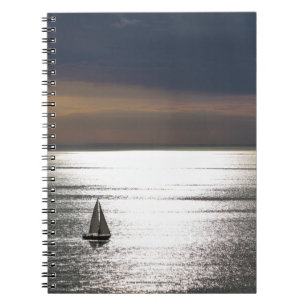 Zeilen in Santa Monica - Spiral notebook Notitieboek