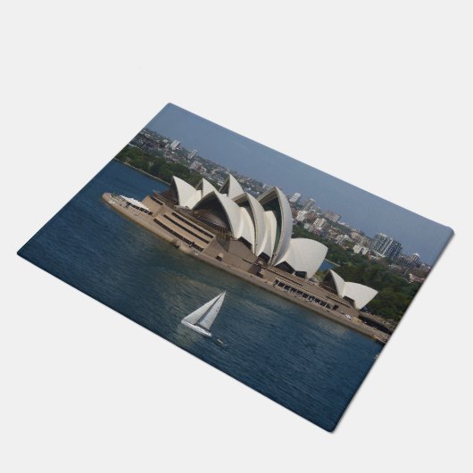 zeilen in Sydney - doormat Deurmat (Schuin)
