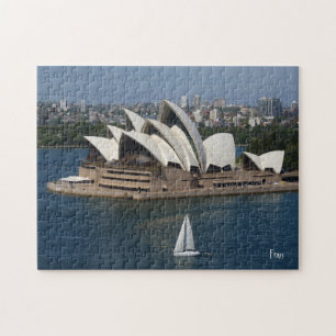 zeilen in Sydney Legpuzzel