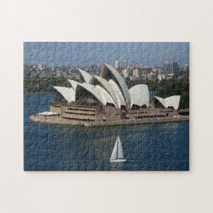 zeilen in Sydney-puzzel Legpuzzel