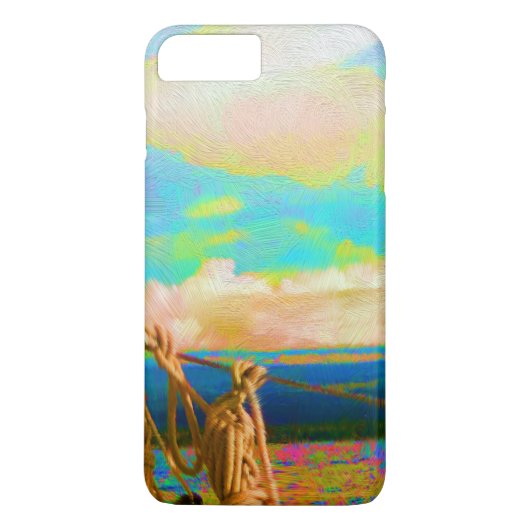 Zeilen iPhone 8Plus Hoesje (Achterkant)