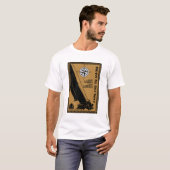 Zeilen Kaap Cod naar Maine T-shirt (Voorkant volledig)