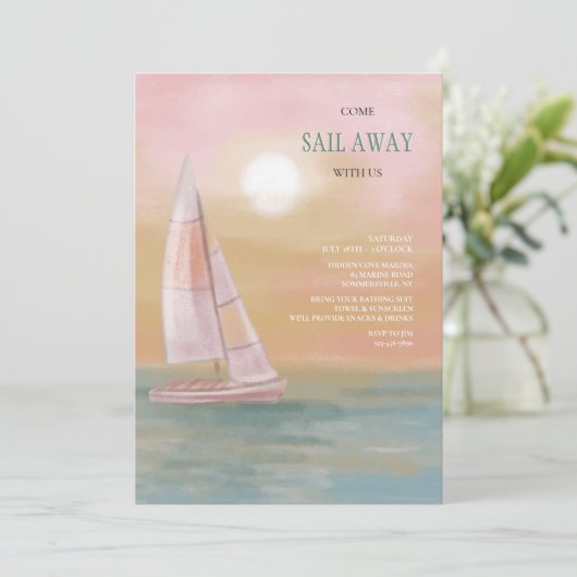 Zeilen Kaart (Staand voorkant)