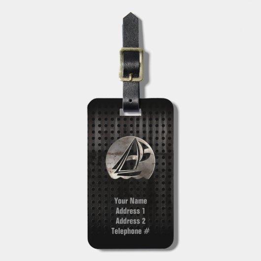 zeilen; Koel Bagagelabel (Voorkant verticaal)