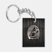 zeilen; Koel Sleutelhanger (Voorkant Links)