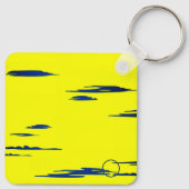 "Zeilen" Kunstsleutelhanger Sleutelhanger (Achterkant)