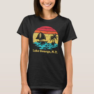 Zeilen Lake George New York varen T-shirt