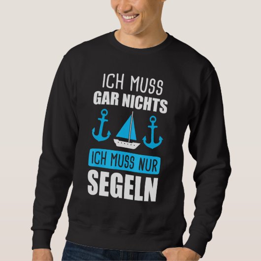 Zeilen Mannen Trui (Voorkant)