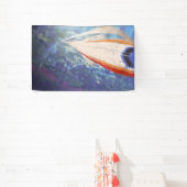 Zeilen met dolfijnen spandoek (Insitu)