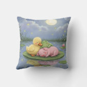 Zeilen naar Dreamland, Duckling, Piglet, Froglet. Kussen (Achterkant)