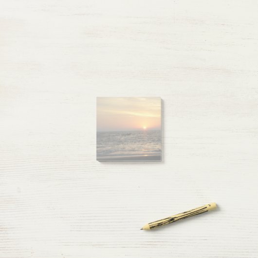 Zeilen naar Schemering Post-it® Notes (Op bureau)