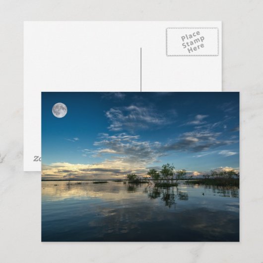 Zeilen nabij Iquitos Briefkaart (Voorkant / Achterkant)