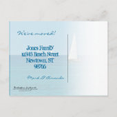 Zeilen . . . Nieuw adres Aankondigingskaart (Achterkant)