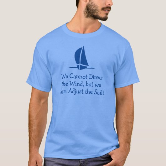 Zeilen of Jachten Thema T-shirt (Voorkant)