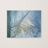 Zeilen onder de blauwe hemelpuzzel legpuzzel (Horizontaal)