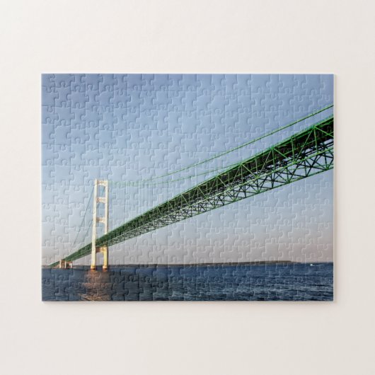 Zeilen onder de Mackinac-brug Legpuzzel (Horizontaal)