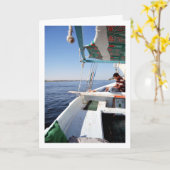 Zeilen op de rivier de Nijl, Luxor Kaart (Gele Bloem)