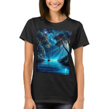 Zeilen op een mooie nacht