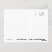 Zeilen op Hawaii II Briefkaart (Achterkant)