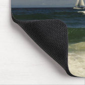 Zeilen op het eiland Assateague National Seashore Muismat (Hoek)