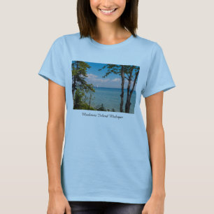 Zeilen op Mackinac T-shirt