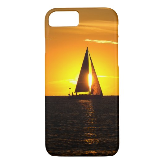 Zeilen op zonsondergang Case-Mate iPhone case (Achterkant)