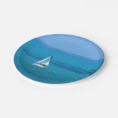 Zeilen Papieren Bordje (Gekanteld)