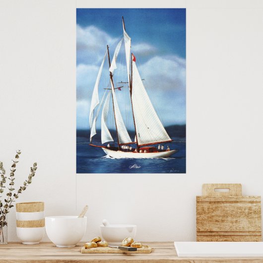 Zeilen Poster (Keuken)