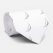 Zeilen Stropdas (Opgerold)