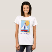 Zeilen. T-shirt (Voorkant volledig)